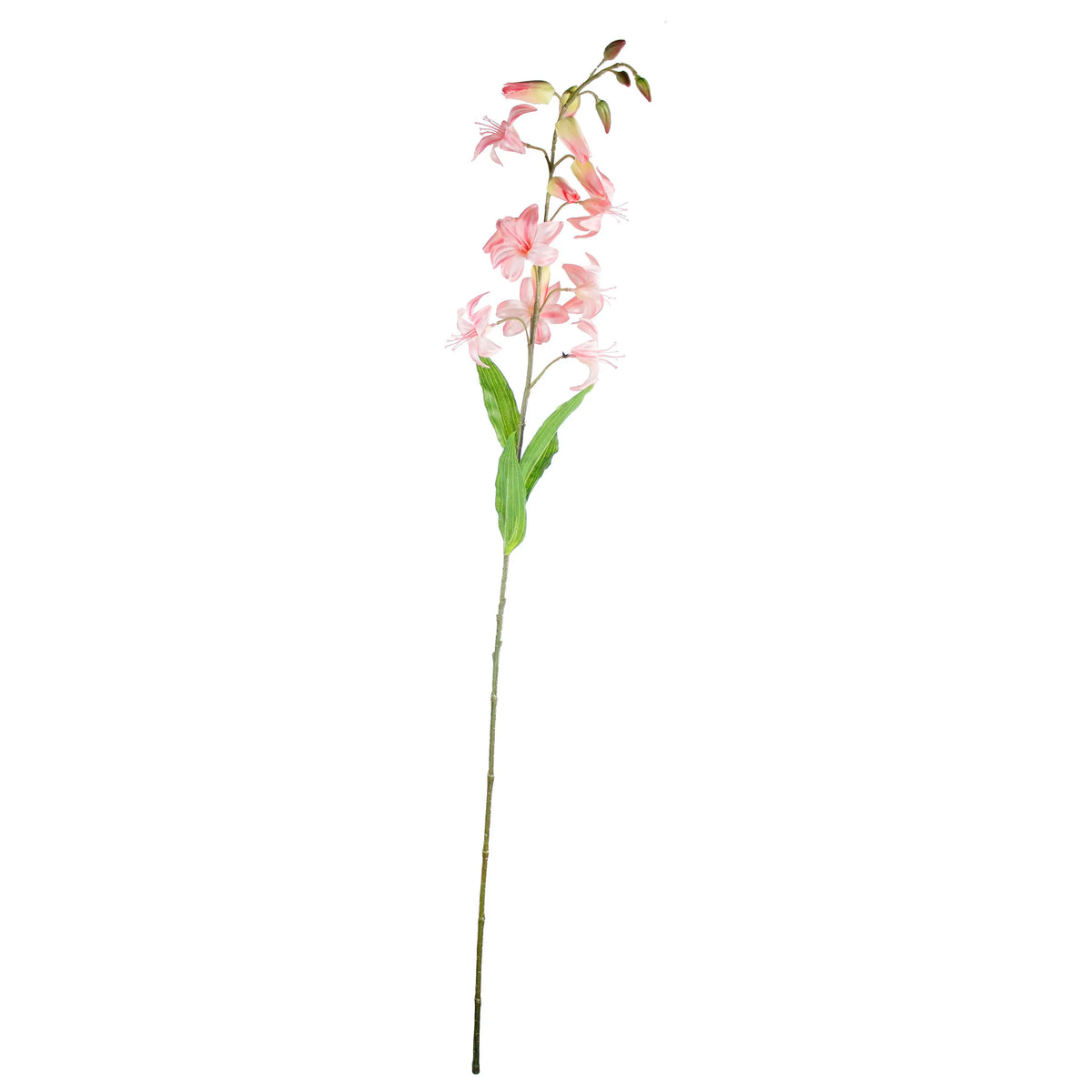 Flower lily bright soft pink 118cm