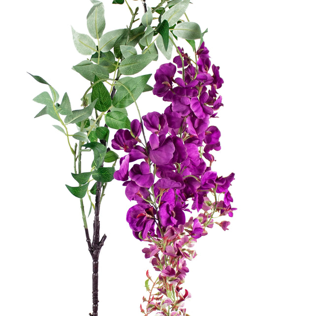 Flower wisteria purple 160cm