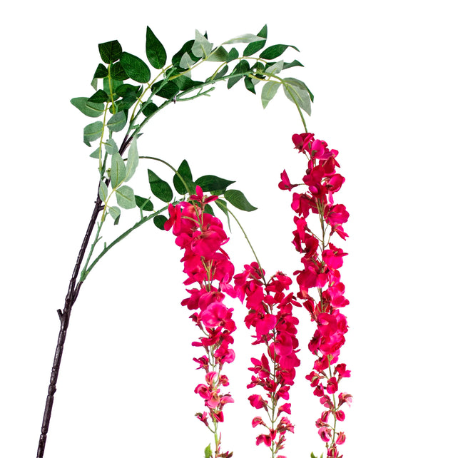 Flower wisteria fuchsia 160cm