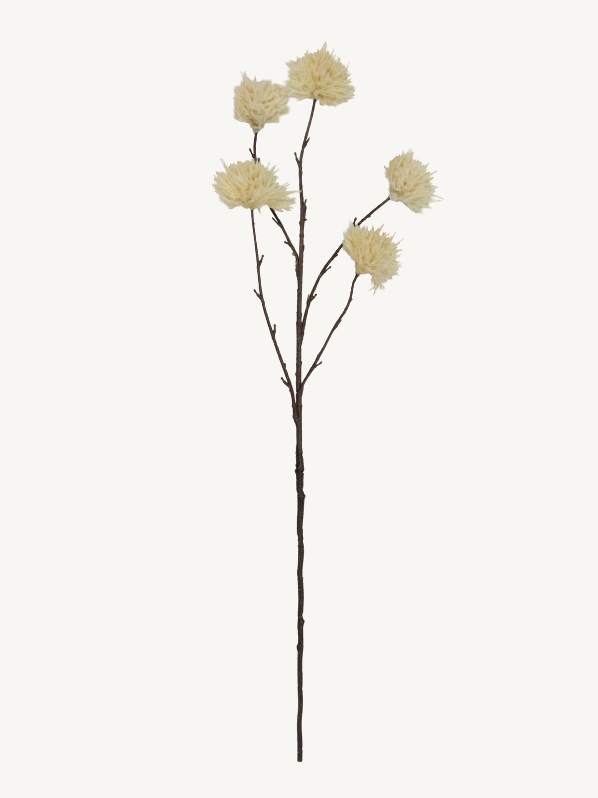 Flower THISTLE 92cm white