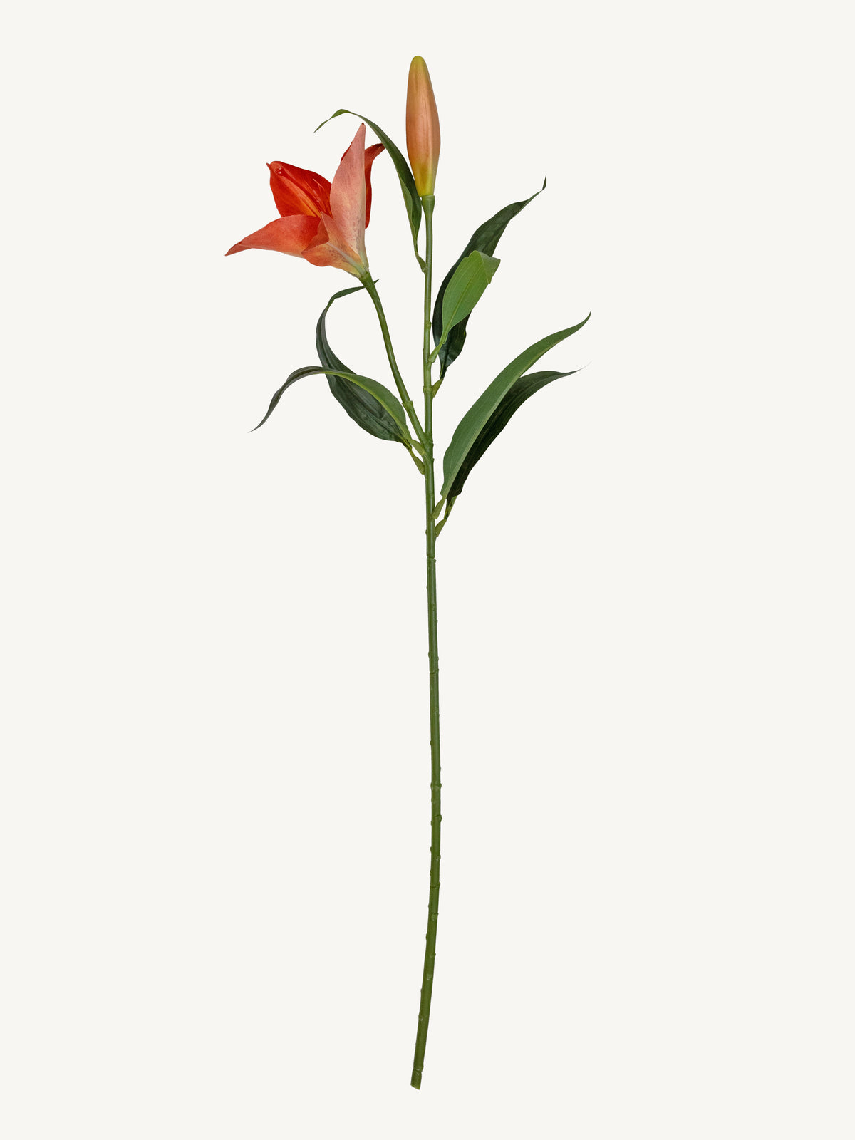 Flower LILY 85cm orange