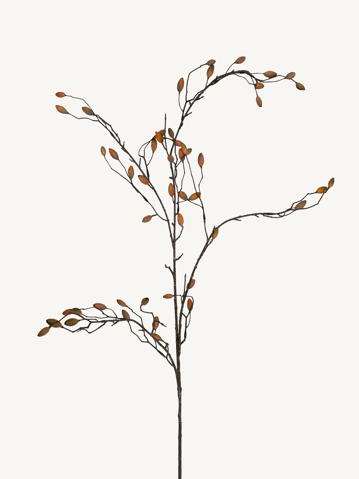 Branch ROSEHIP 145cm orange