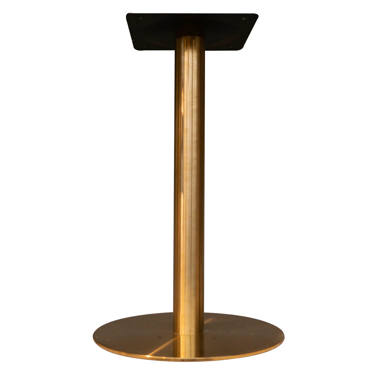OUTLET Bistro table base IR brush gold 45x45x72