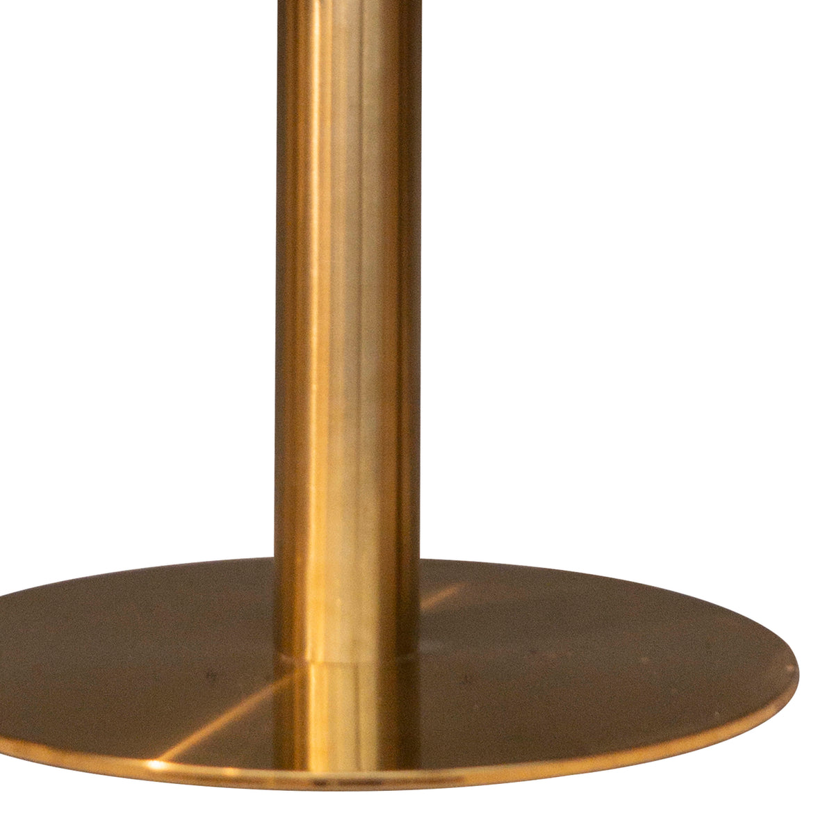 OUTLET Bistro table base IR brush gold 45x45x72