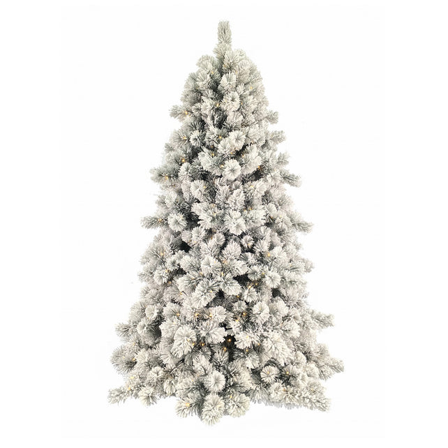 Christmas tree BLIZZARD 650LED Ø143x270cm snow