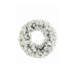 Wreath BLIZZARD 40LED battery box Ø60cm snow