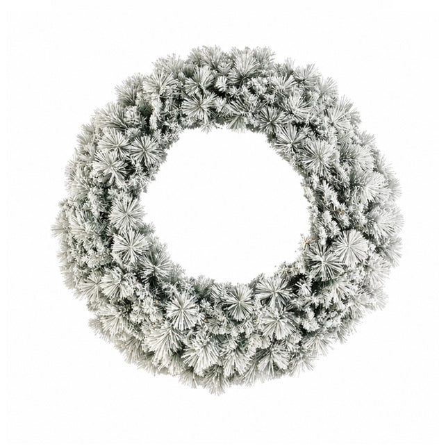 Wreath BLIZZARD 150LED battery box Ø150cm snow