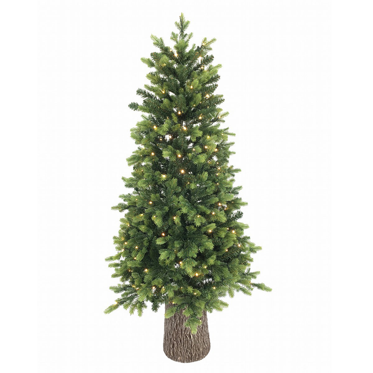 Kerstboom Ceder met cementvoet 350LED 210cm