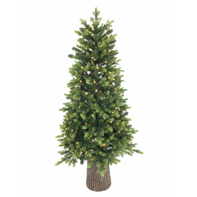 Weihnachtsbaum ZEDER m. Zementsockel 350LED 210cm