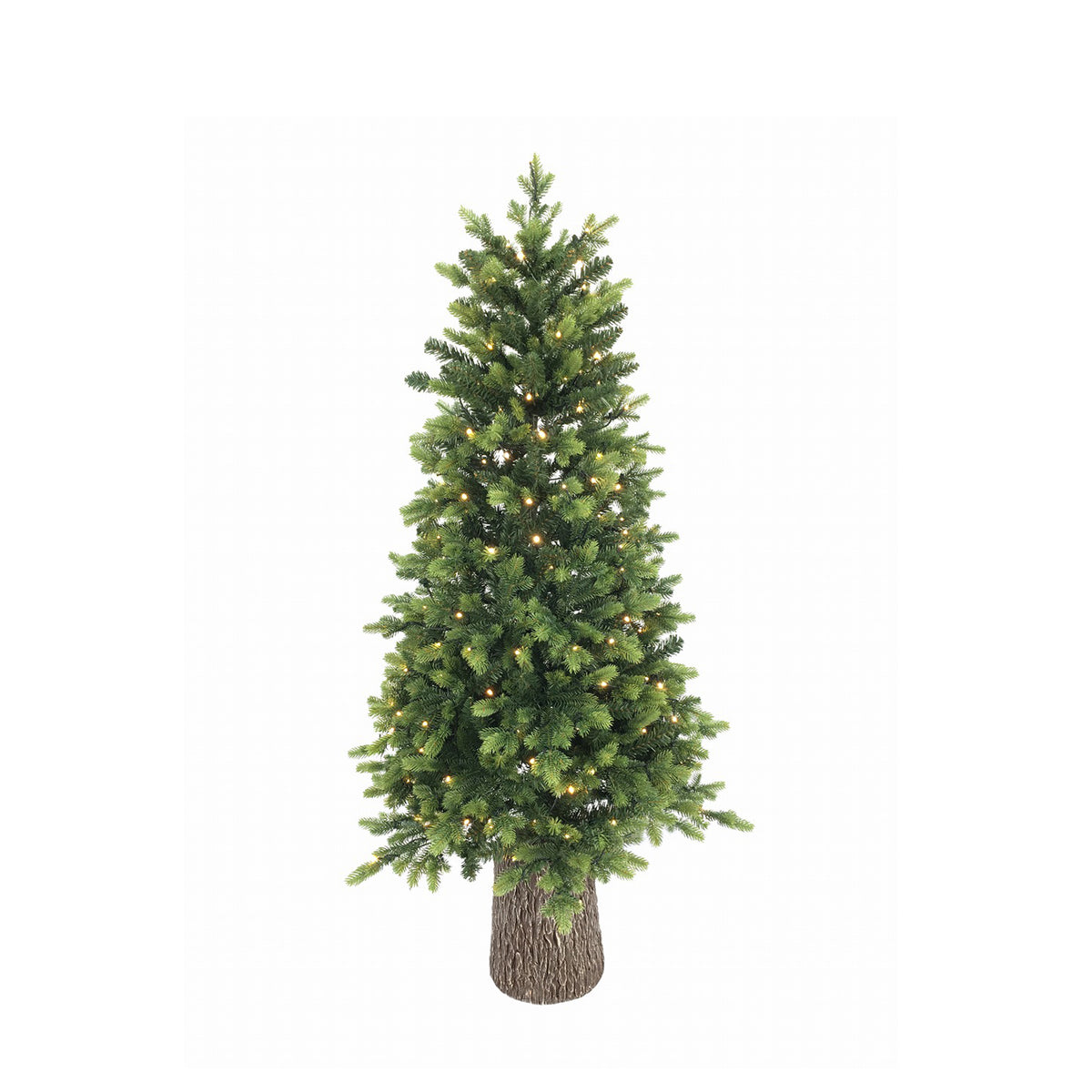 Kerstboom Ceder met cementvoet 150LED 120cm