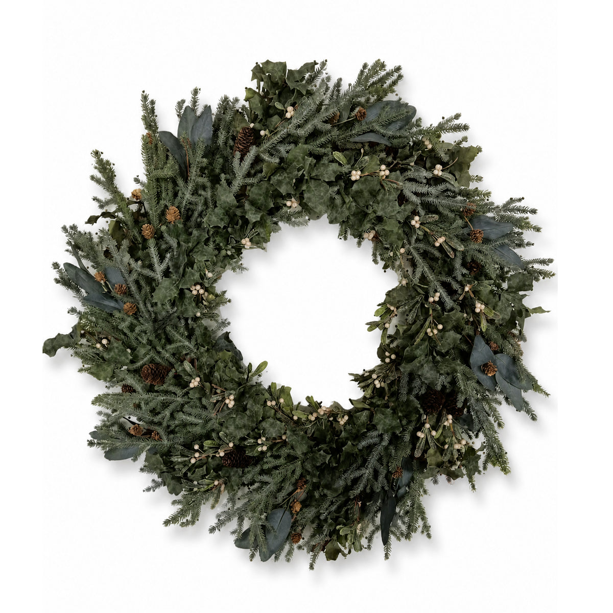 Wreath LAUREL Ø108x14cm green