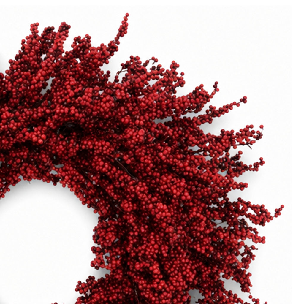 Kranz GARNET Ø80x25cm rot