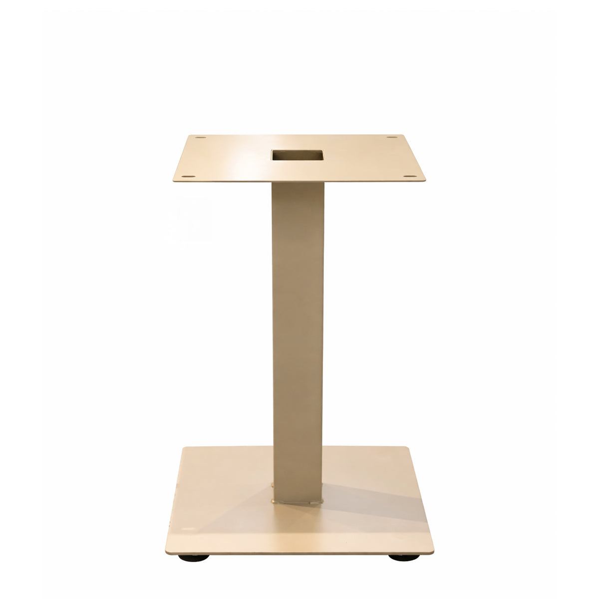 Bistro table leg THOR 42x42x72cm taupe