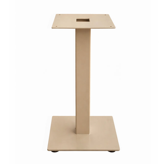 Bar table leg THOR 42x42x101cm taupe