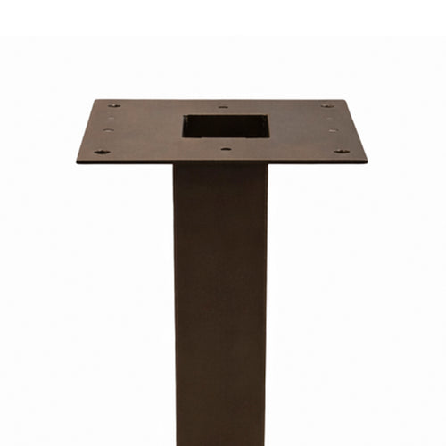 Bartafelonderstel THOR met voetsteun 42x42x101cm brons