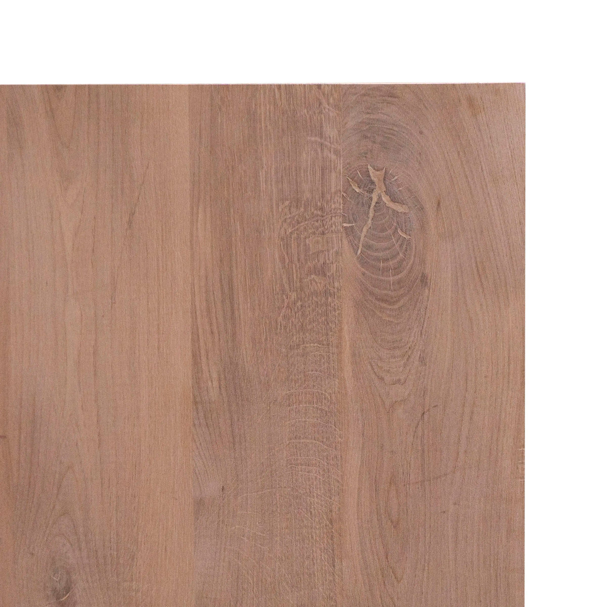 Table top oak bistro natural untreated 70x70x4