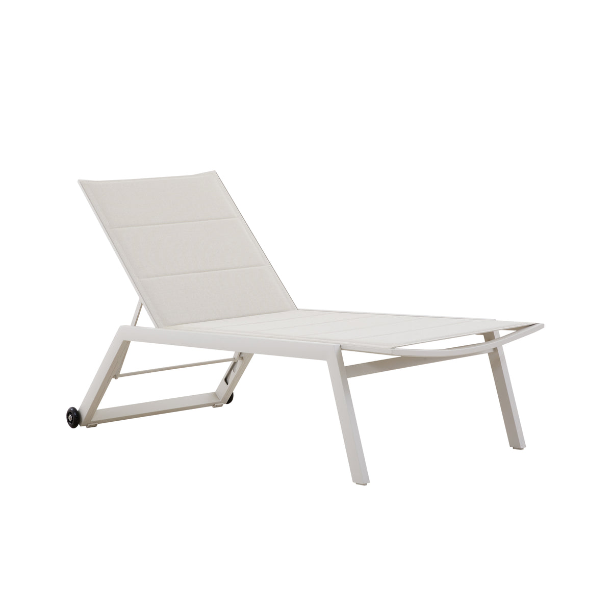 Ligbed BOHOL met wielen 194x70x40cm beige