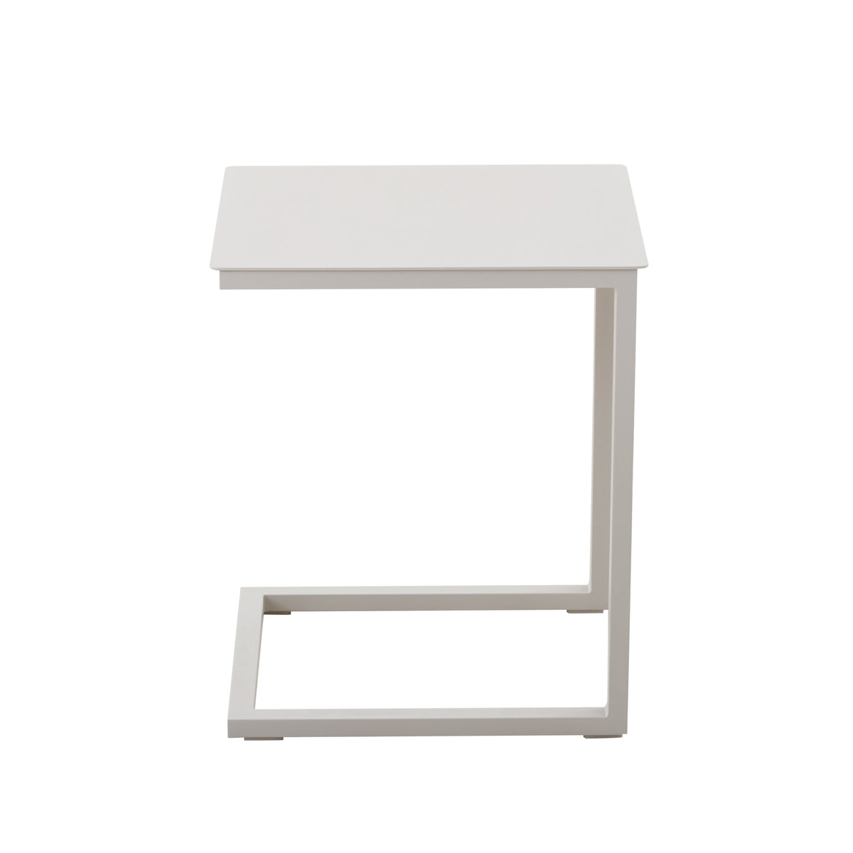 Outdoor side table DAVAO 42x35x50cm beige