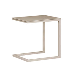 Outdoor side table DAVAO 42x35x50cm champagne