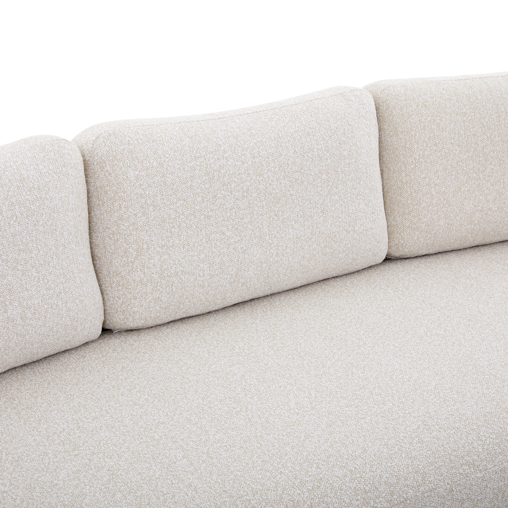 Buitenbank ARUBA 3-zits 222x84x65cm champagne