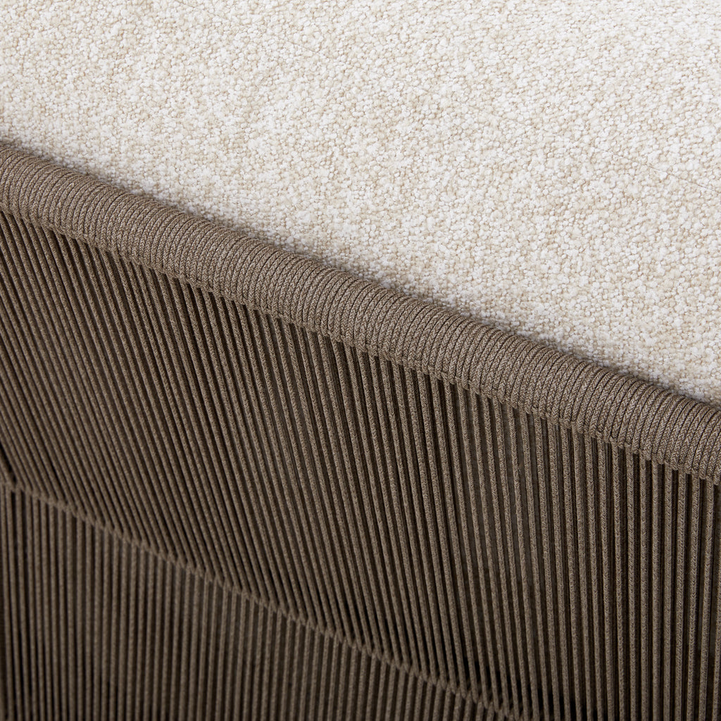 Buitenbank ARUBA 3-zits 222x84x65cm champagne