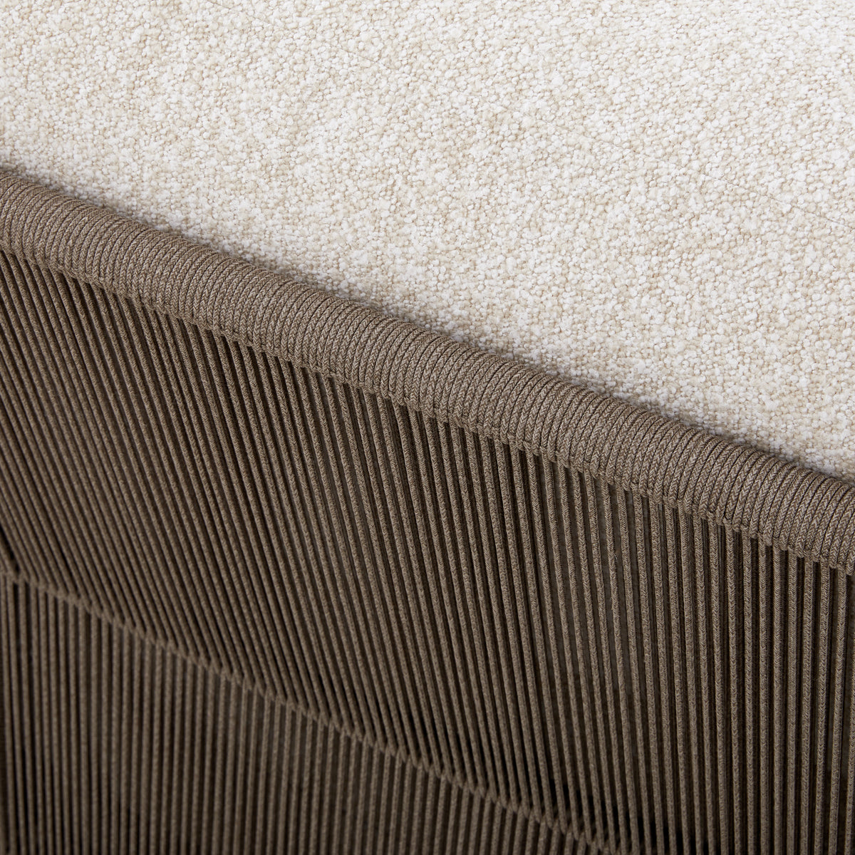 Buitenbank ARUBA 3-zits 222x84x65cm champagne
