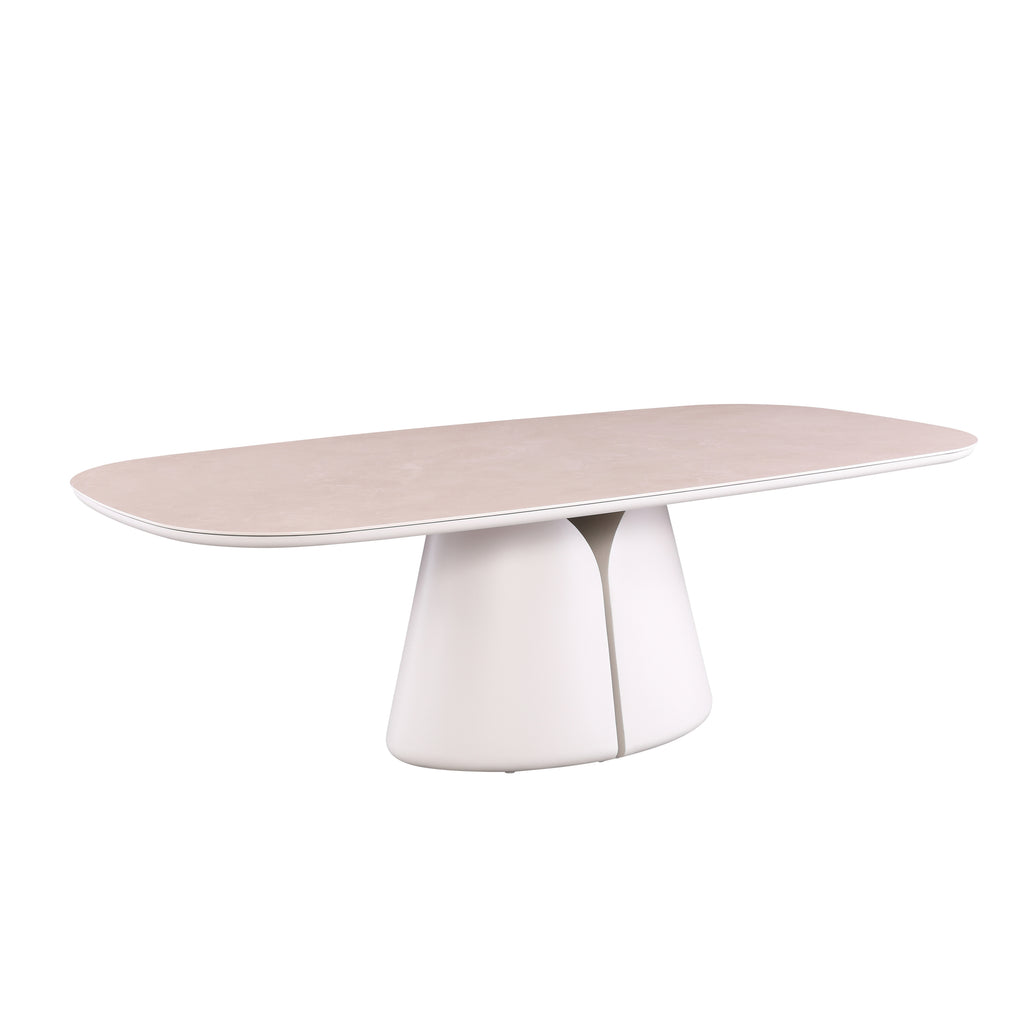Outdoor dining table SAMOA 240x118x74cm beige