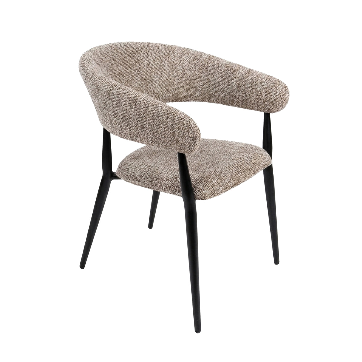 Tuineetstoel ORKNEY 57x60x79cm bruin