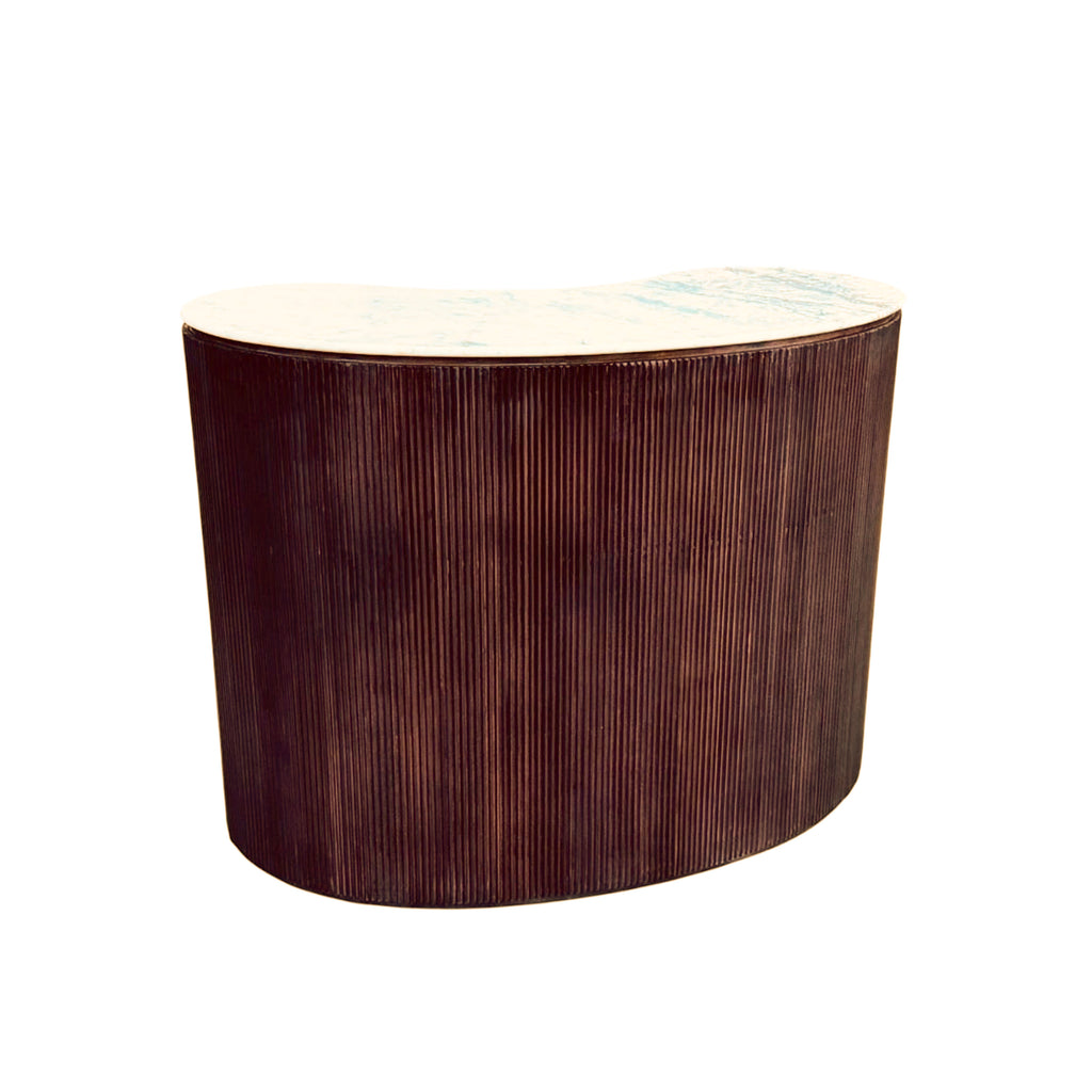 Balie MONACO 140x55x105cm bruin