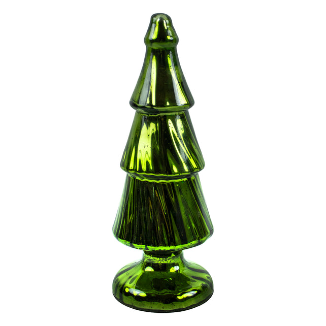 Decoratieve kerstboom HOLLY Ø11x31cm groen