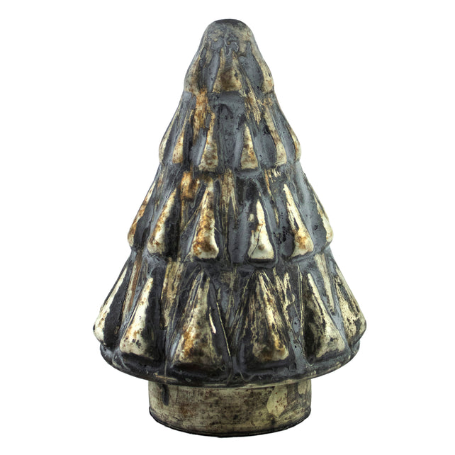 Dekorativer Weihnachtsbaum FROST Ø11x16cm grau