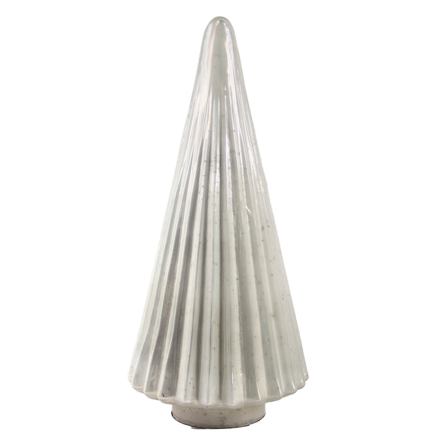 Deko-Weihnachtsbaum NOËL Ø17x38cm weiß