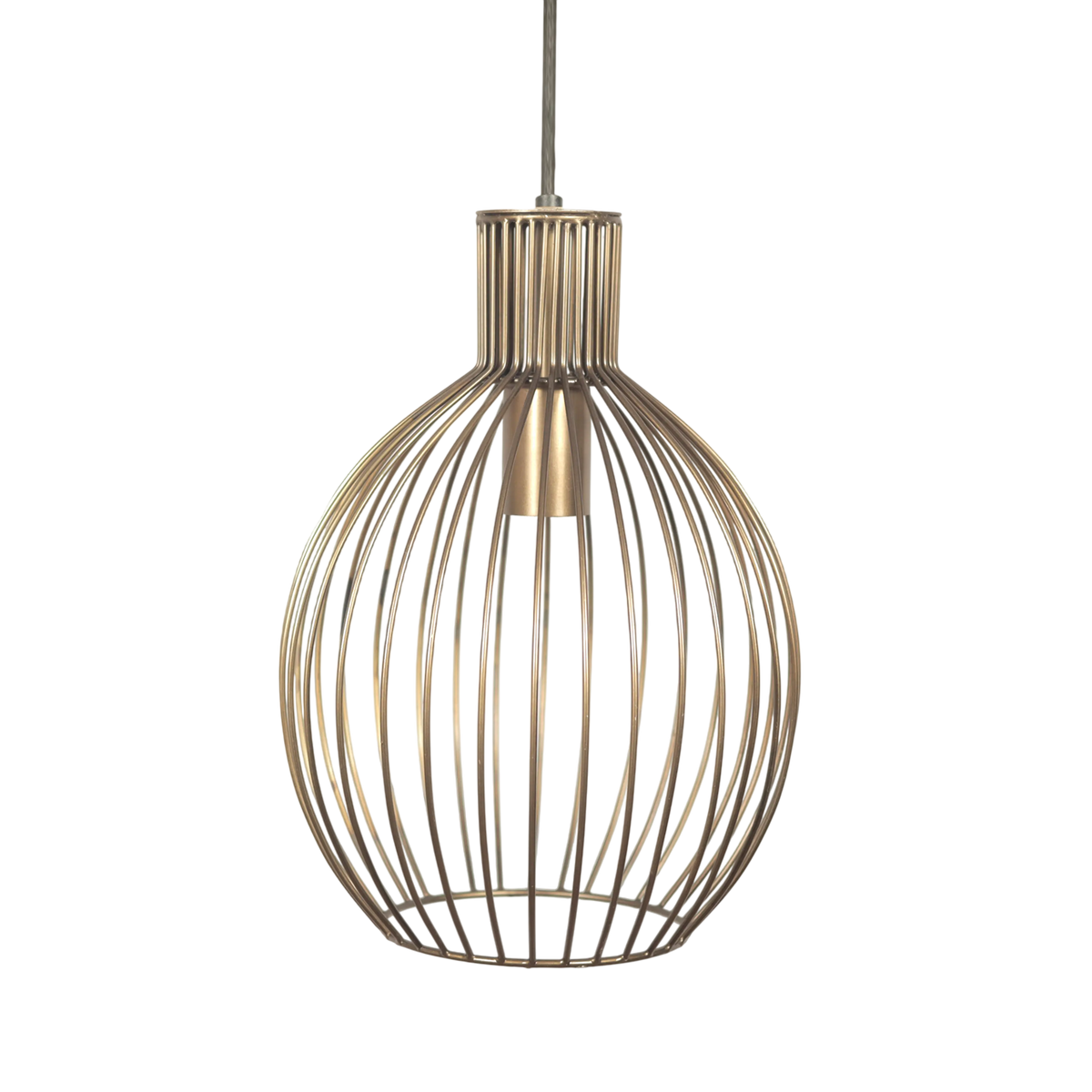 Ceiling lamp droplet antique/brass iron 26x26x34