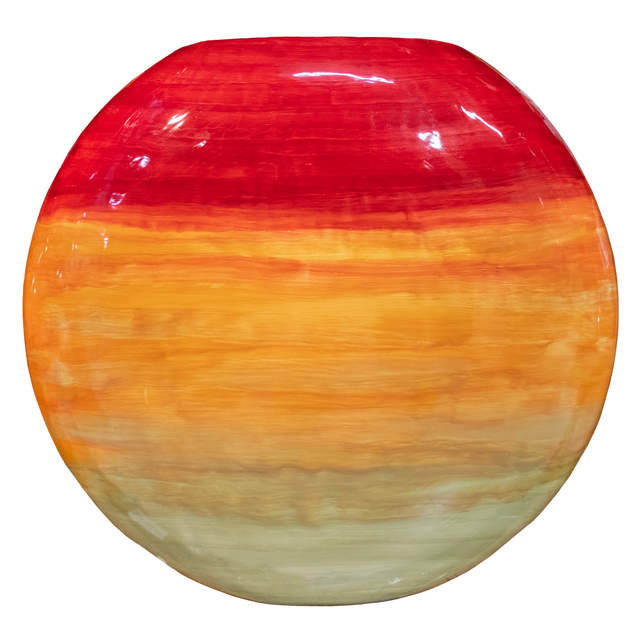 Vase strawberry shortcake enamel IR 53x23x49