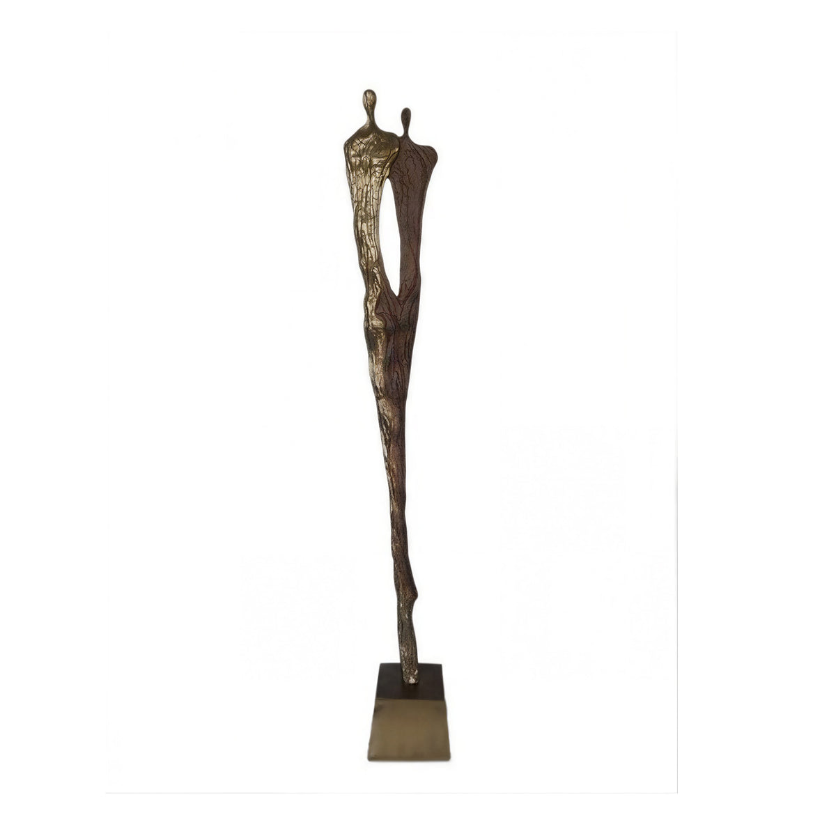 Sculpture SOREL 23x22x168cm champagne