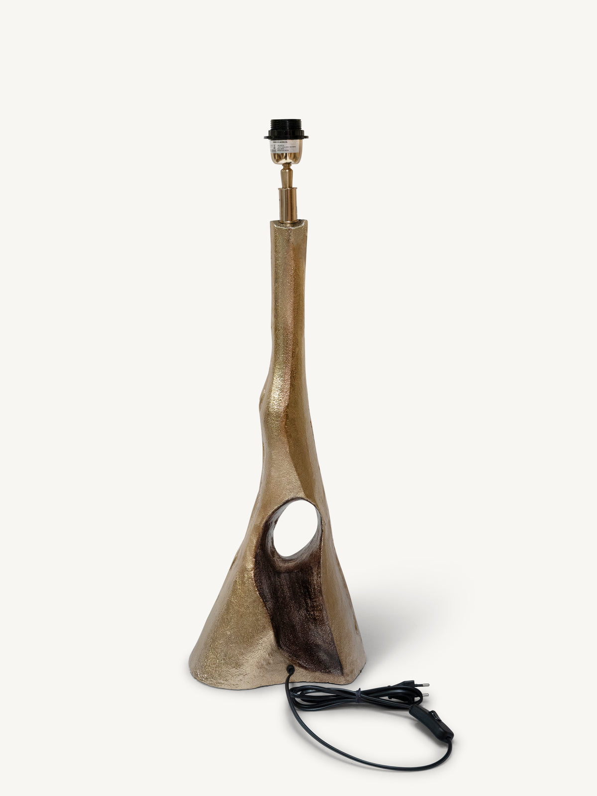 Table lamp LUMEN 22x13x60cm champagne