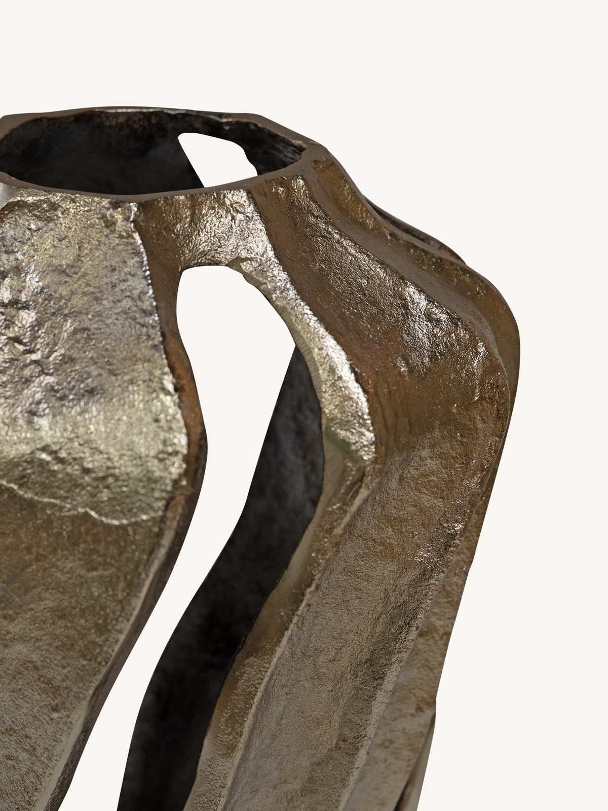 Vase VELORA Ø30x50cm champagne