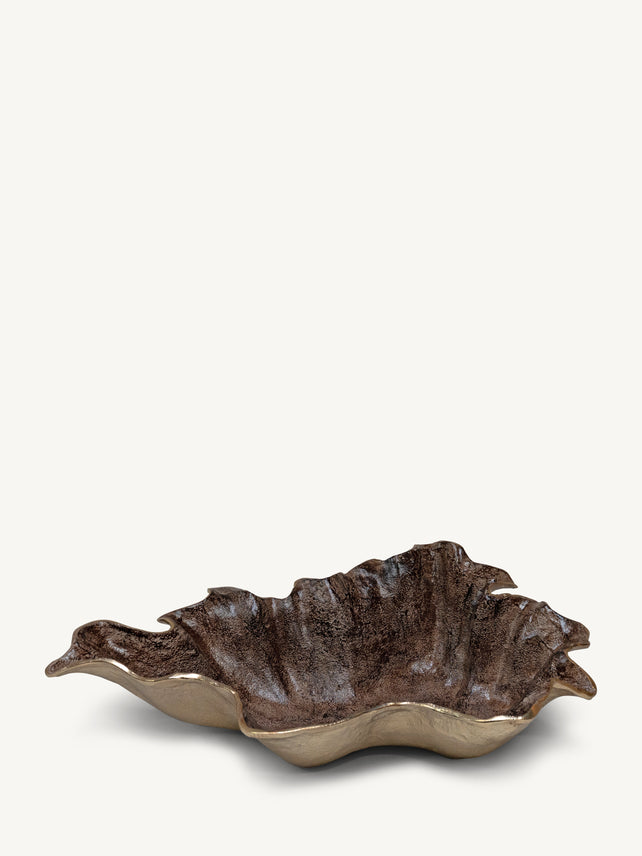 Bowl OREVA 53x32x17cm champagne