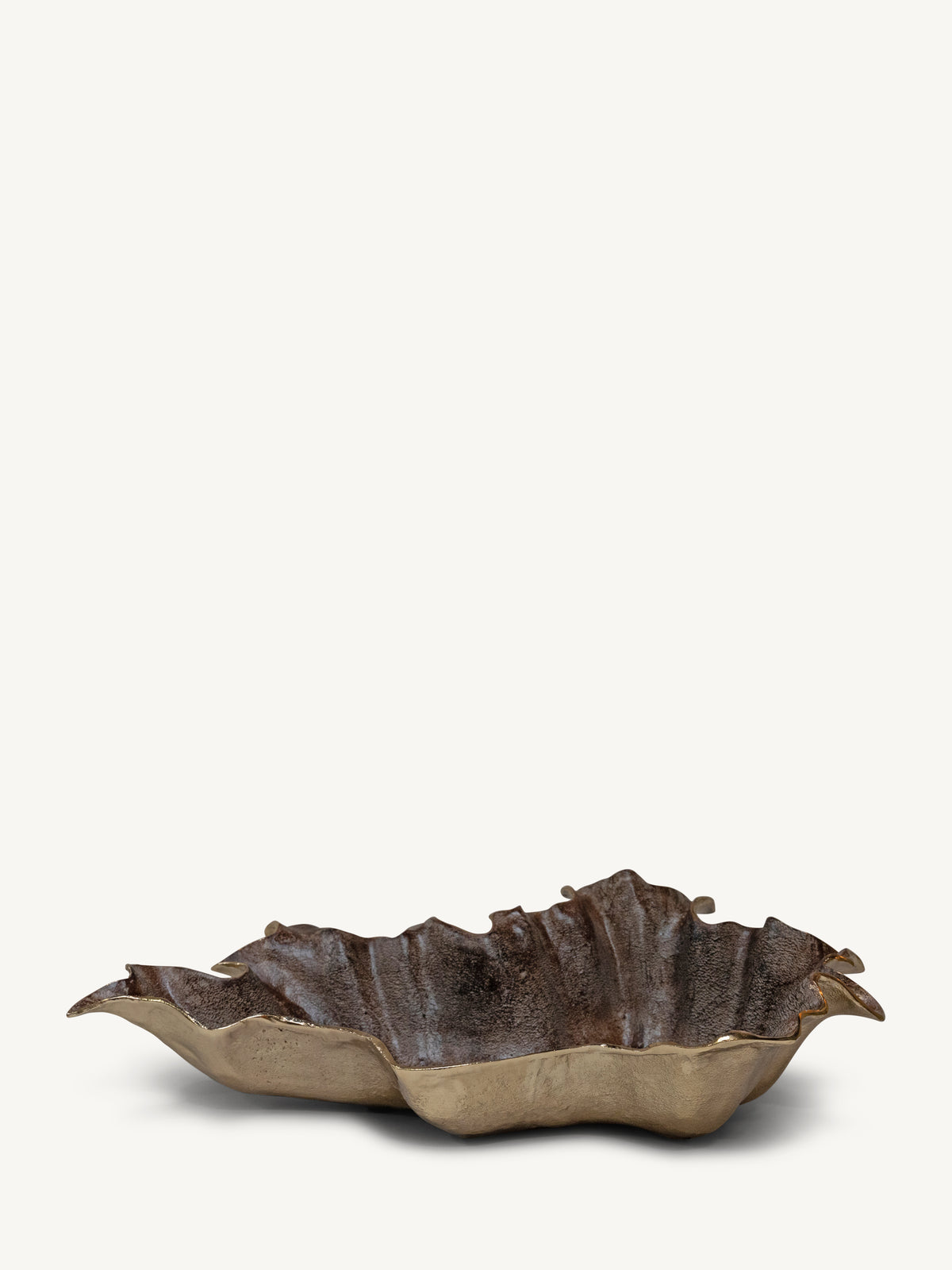 Bowl OREVA 64x36x18cm champagne