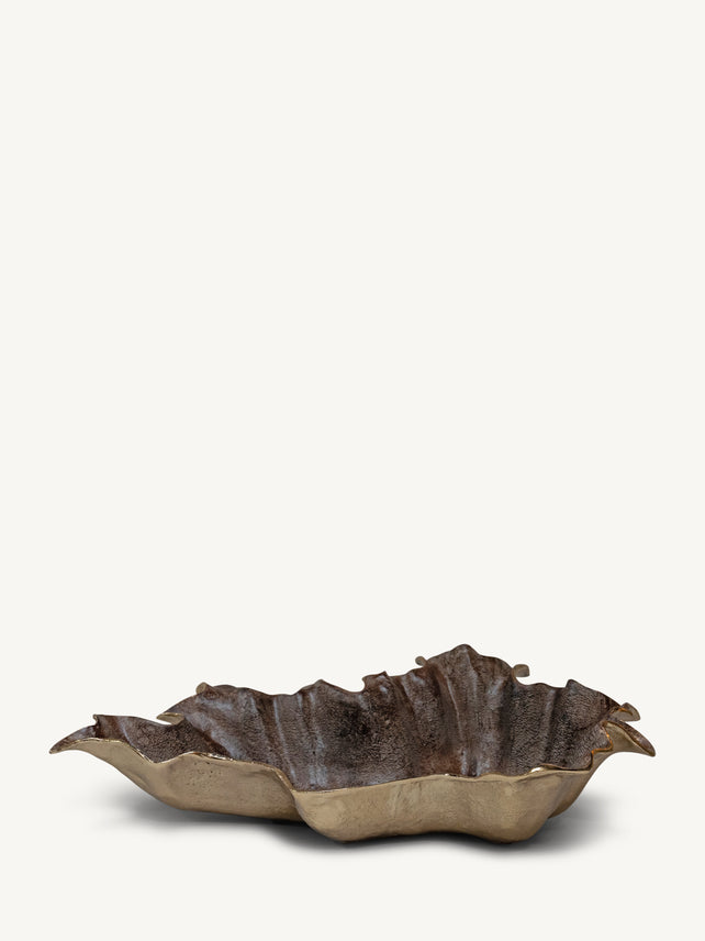 Bowl OREVA 64x36x18cm champagne
