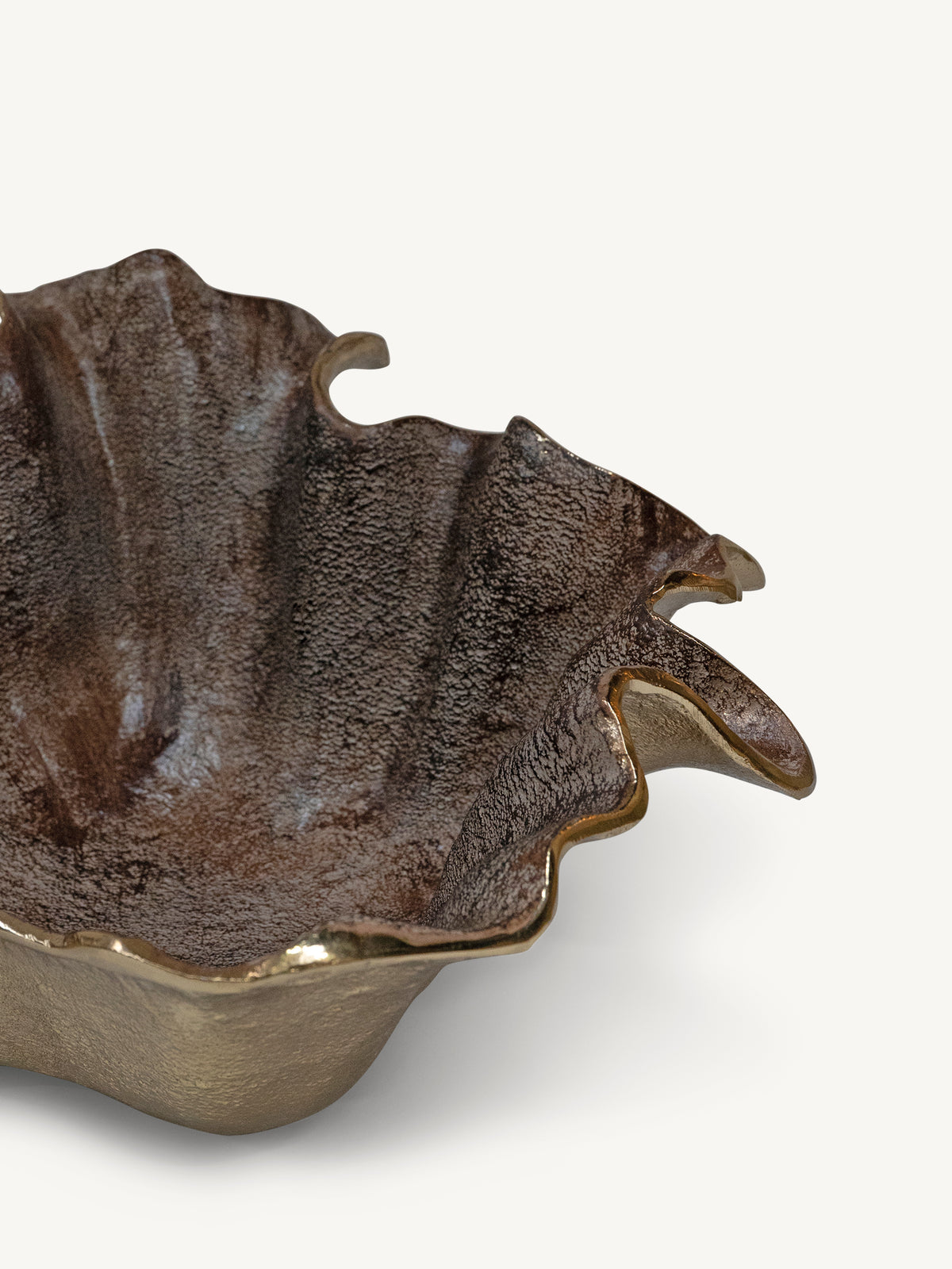 Bowl OREVA 64x36x18cm champagne