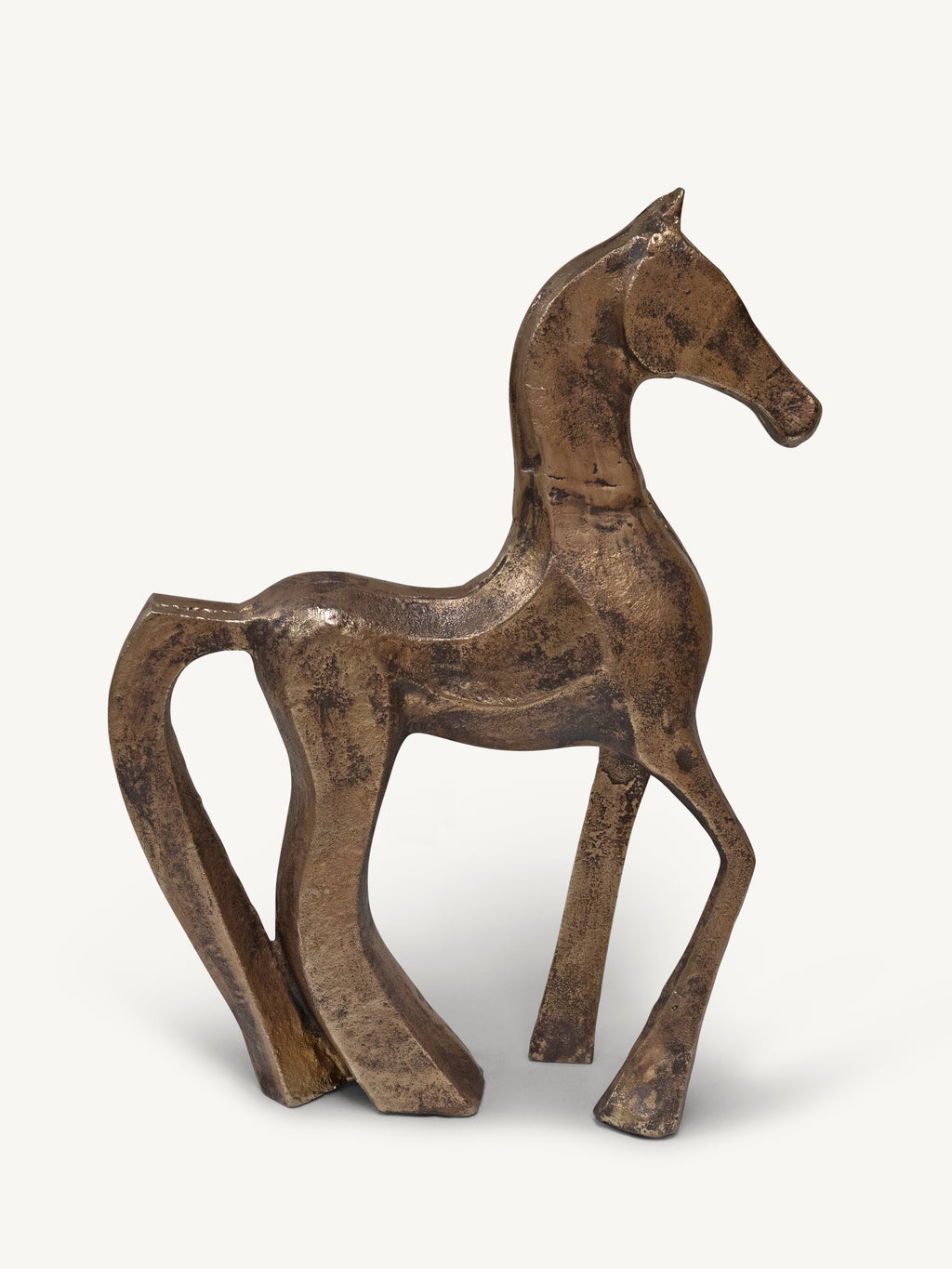Decorative object TORUS 49x10x58cm gold