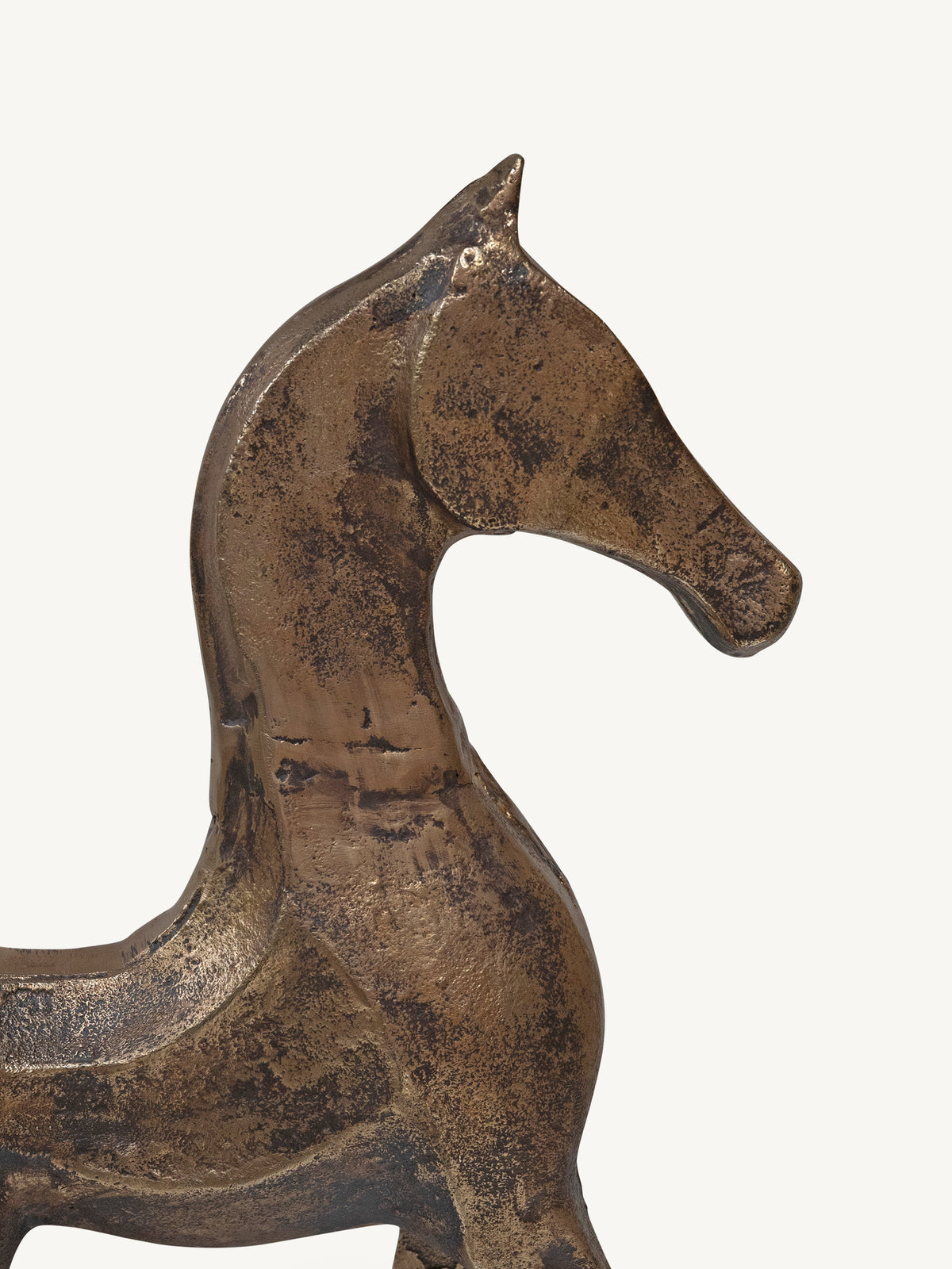 Decorative object TORUS 49x10x58cm gold