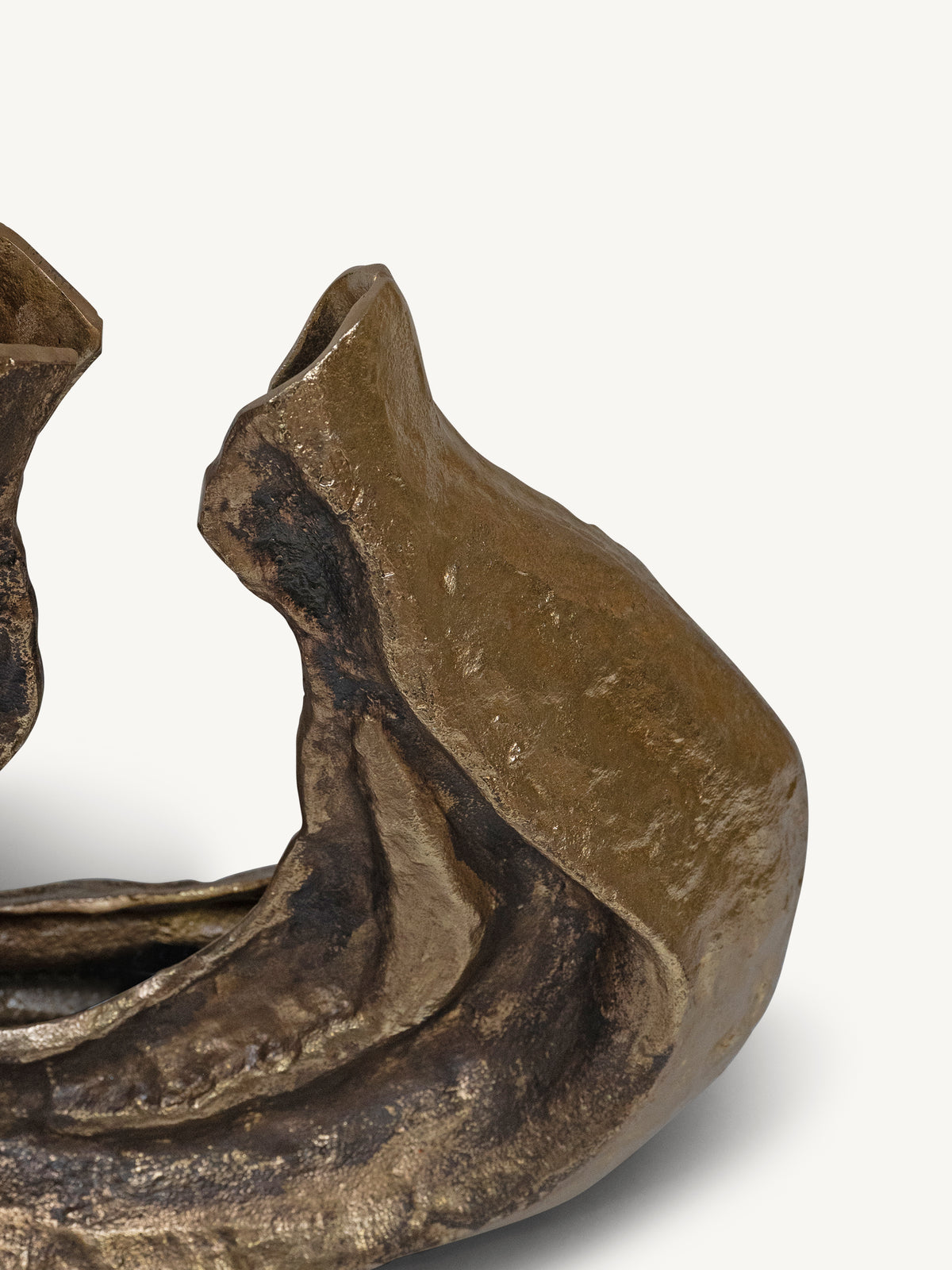 Decorative object ELITE 41x15x34cm champagne