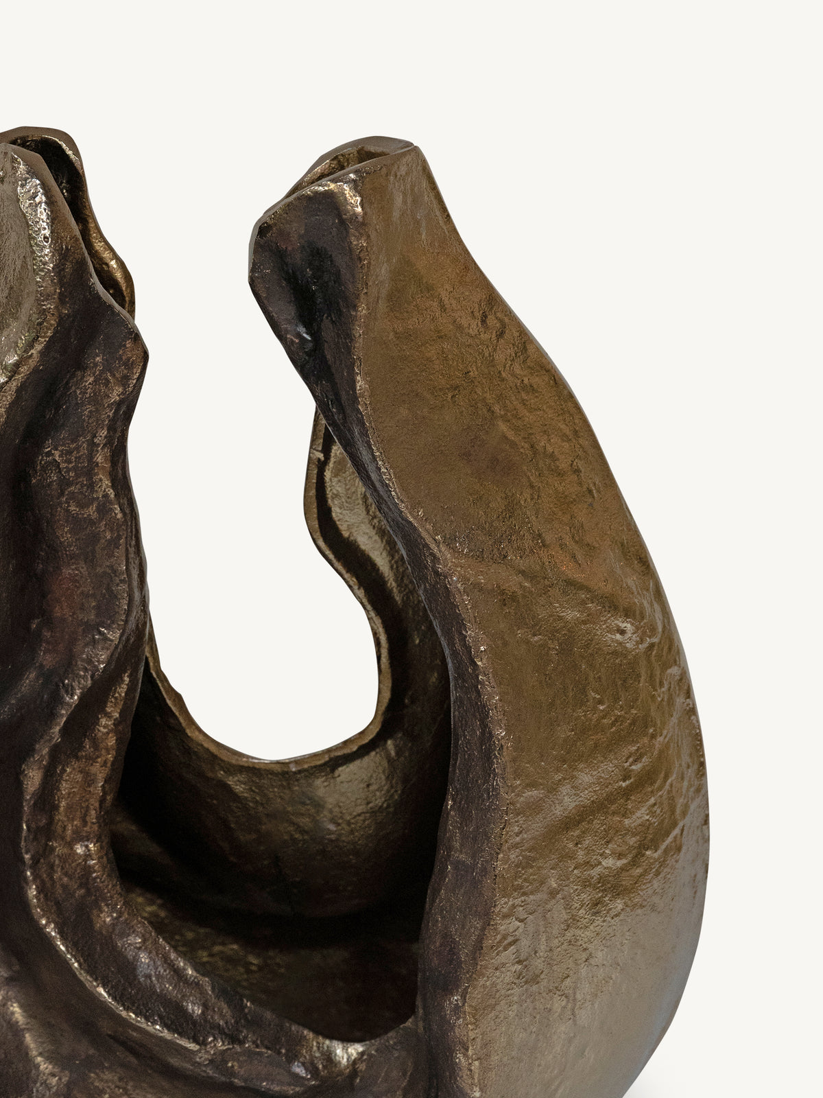 Decorative object ELITE 34x17x40cm champagne