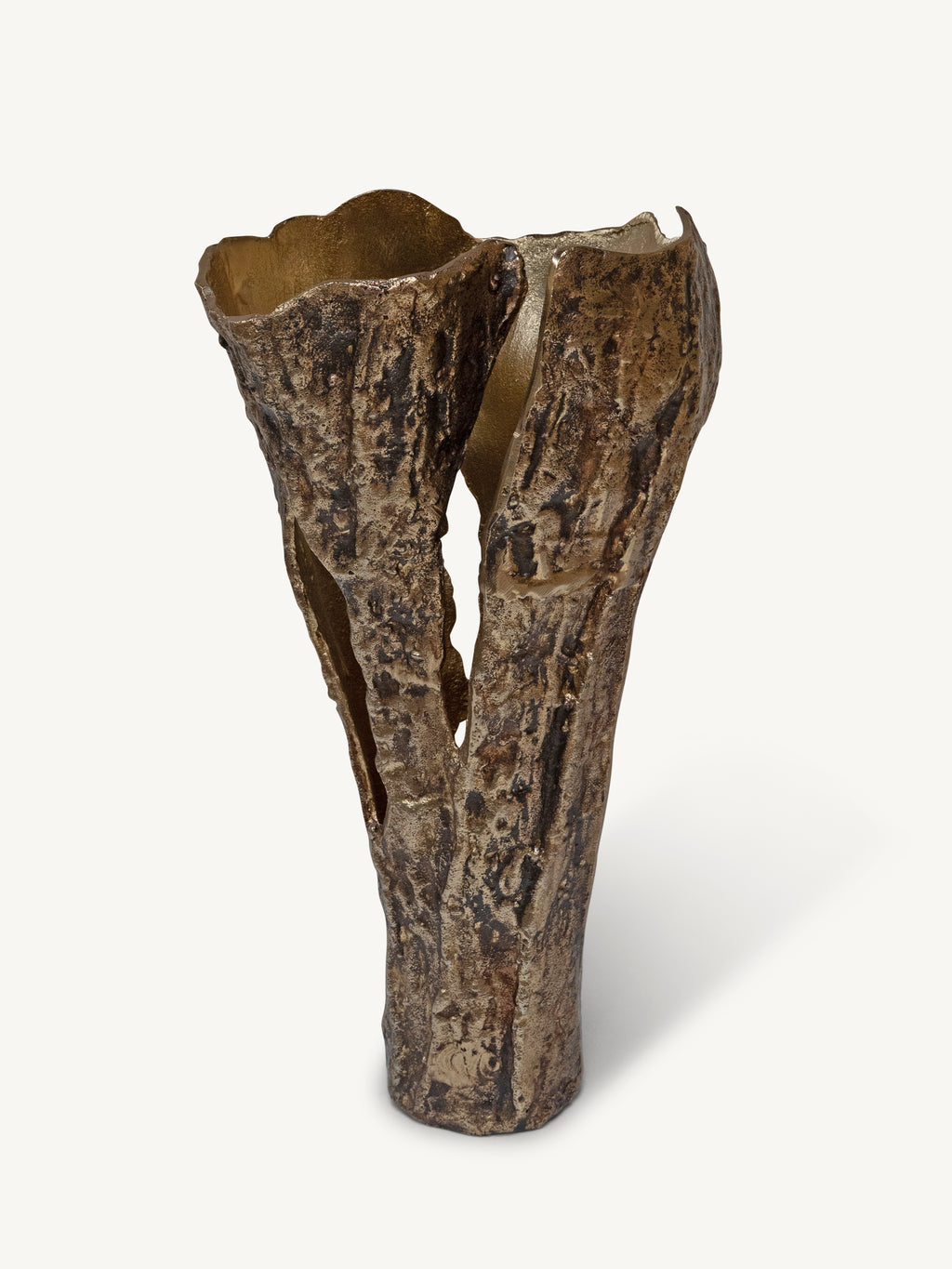 Vase VIVID 25x19x48cm gold