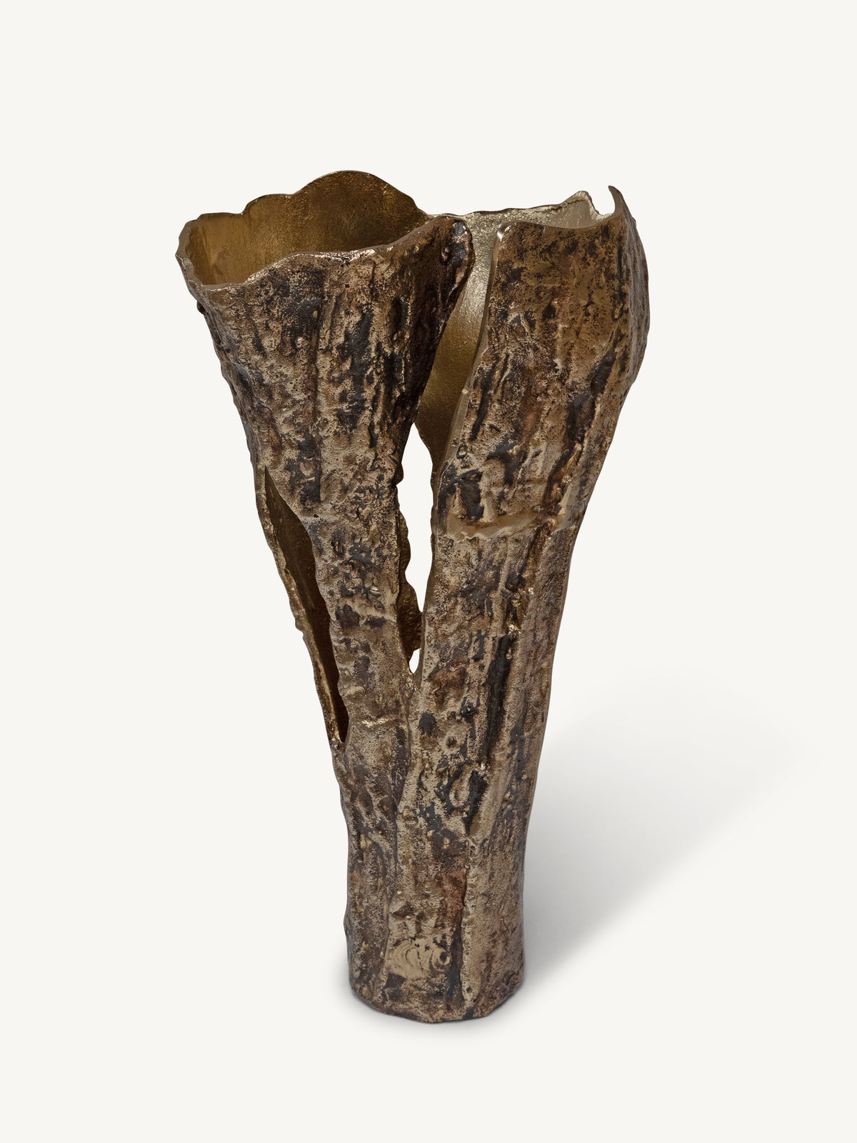 Vase VIVID 25x19x48cm gold
