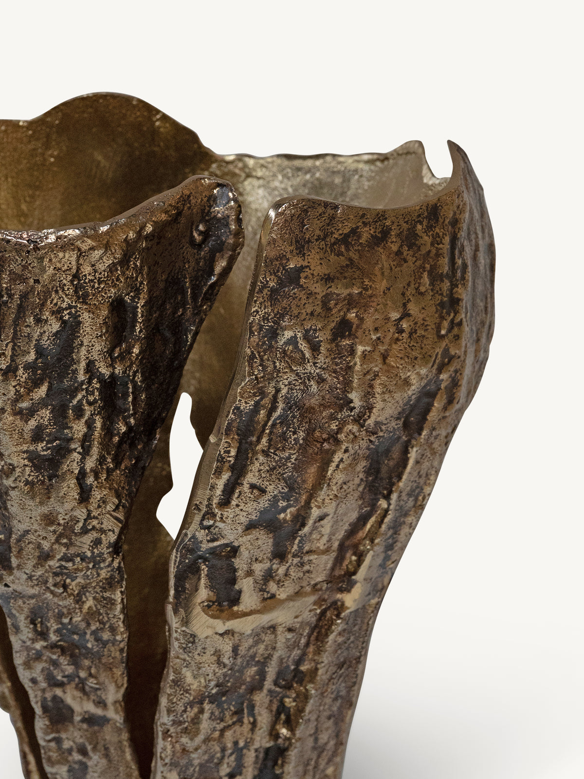 Vase VIVID 25x19x48cm gold