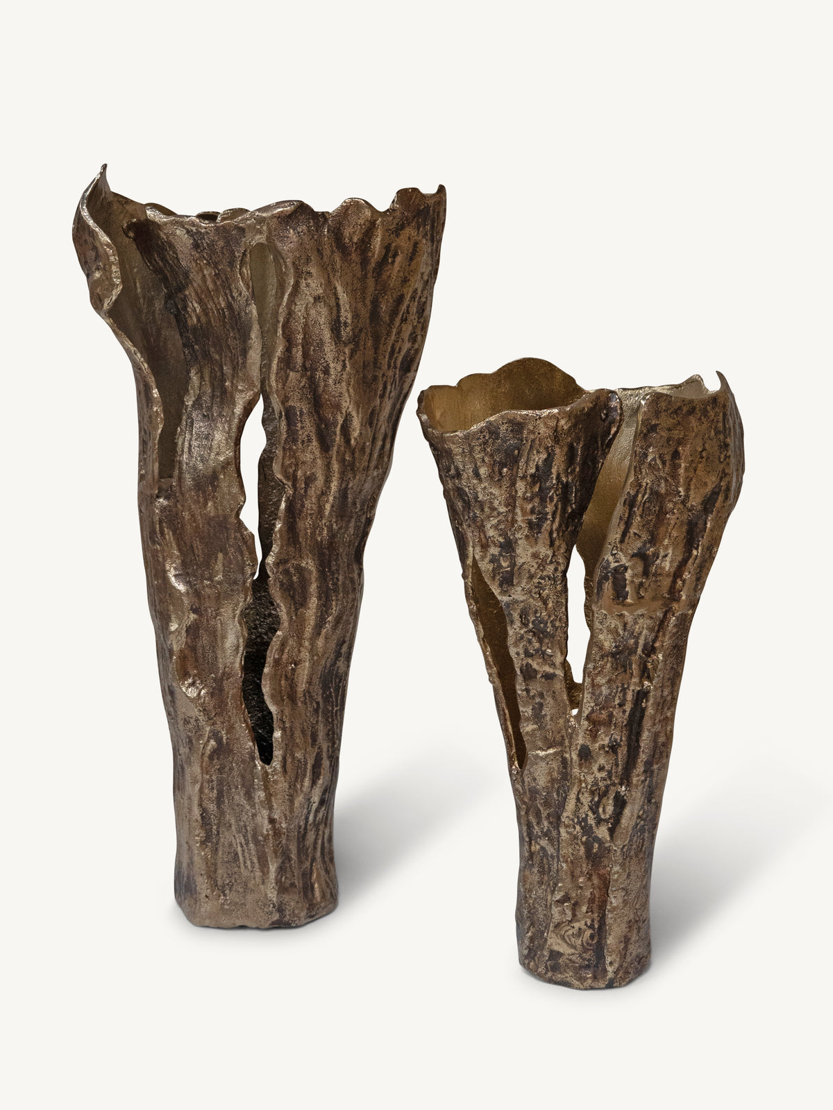 Vase VIVID 25x19x48cm gold