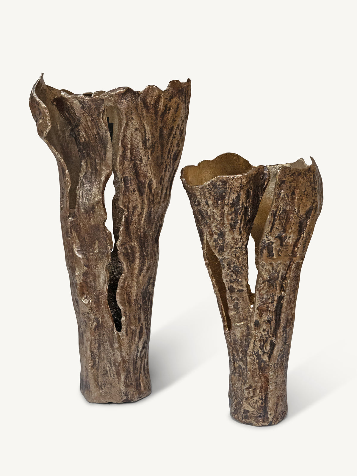 Vase VIVID 30x24x64cm gold